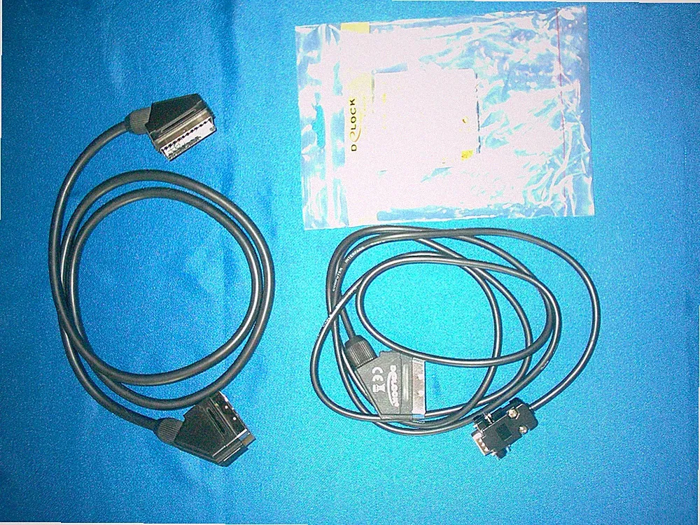 SCART Kabelset für TV und DVD Player - TOP Zustand