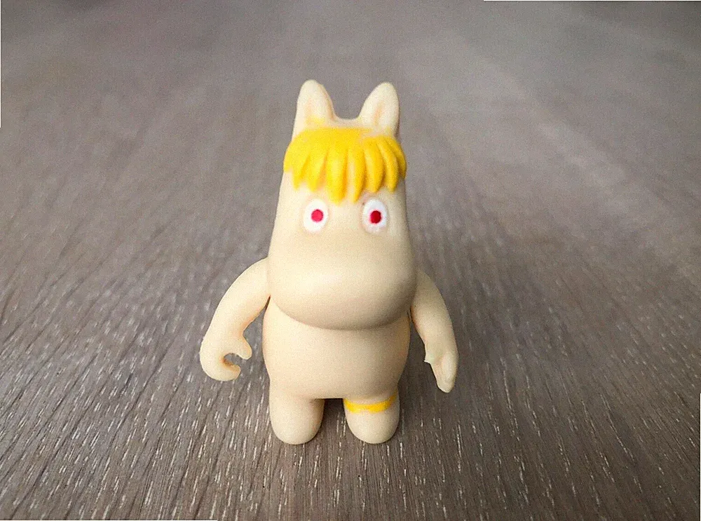 Schnorcheljungfernfigur, Moomins 90er Spielzeugfigur, Kawaii Figur von...