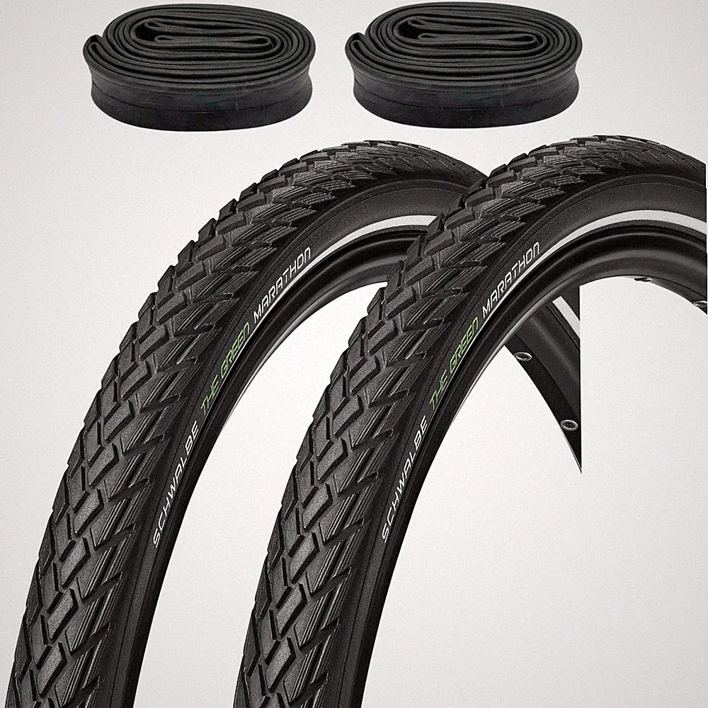 Schwalbe Green Marathon 26x1,75 Zoll 47-559 GreenGuard SET mit Schlauch wählbar