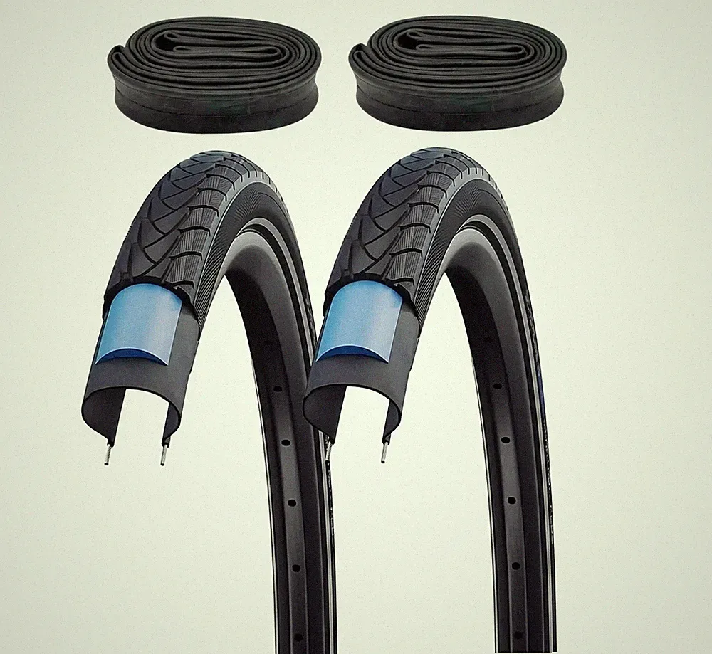 Schwalbe Marathon Plus 28x1,75 Zoll 47-622 700x45c SET + zuwählbare Schläuche