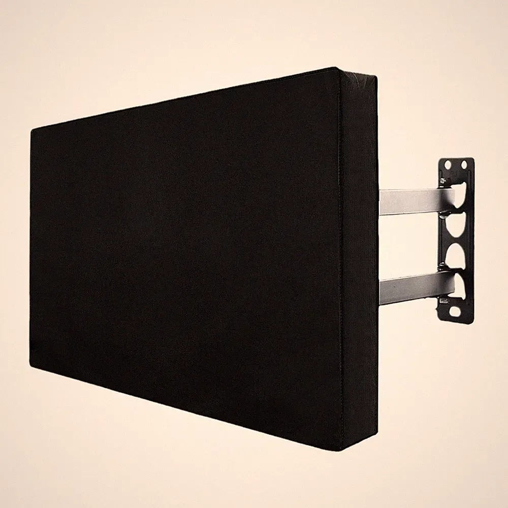 Schwarz Outdoor TV Cover Schutzhülle Wasserdicht Staubdicht für das ganze Jahr