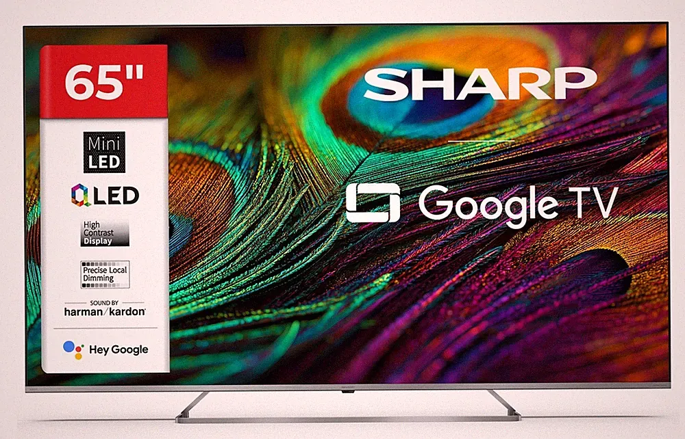 Sharp 65JP7765E QLED Fernseher 65 Zoll Google Smart TV 4K HDR Dolby Vision 2026