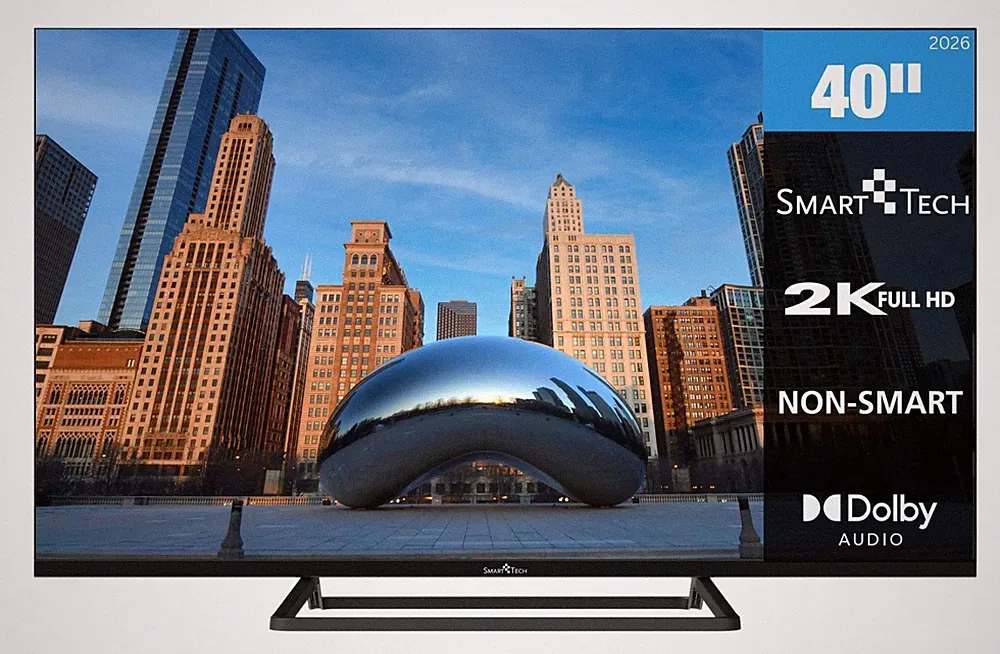 Smart Tech 40FN01V3 40 Zoll Fernseher LED TV Full HD Auflösung Triple-Tuner 2026