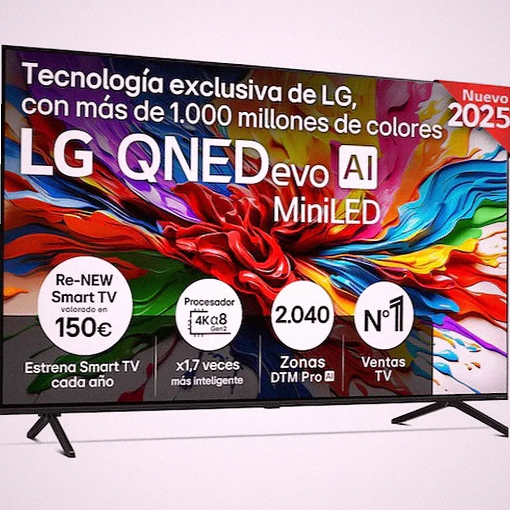 Smart TV LG 75QNED92A6A 4K Ultra HD 75" HDR WLAN DVB-S2 QNED
