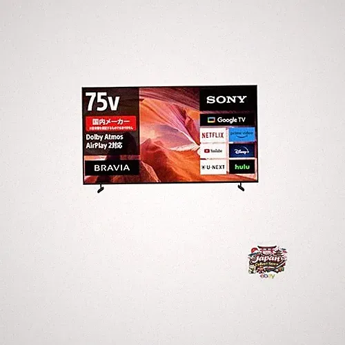 Sony 75 Zoll 4K LCD TV BRAVIA KJ-75X80L Google TV Dolby Atmos kompatibel
