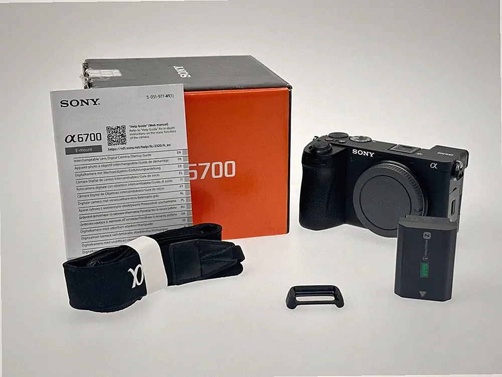Sony Alpha 6700 ILCE-6700 Body Schwarz APS-C 4K E-Mount **4862 Auslösung* MwSt.