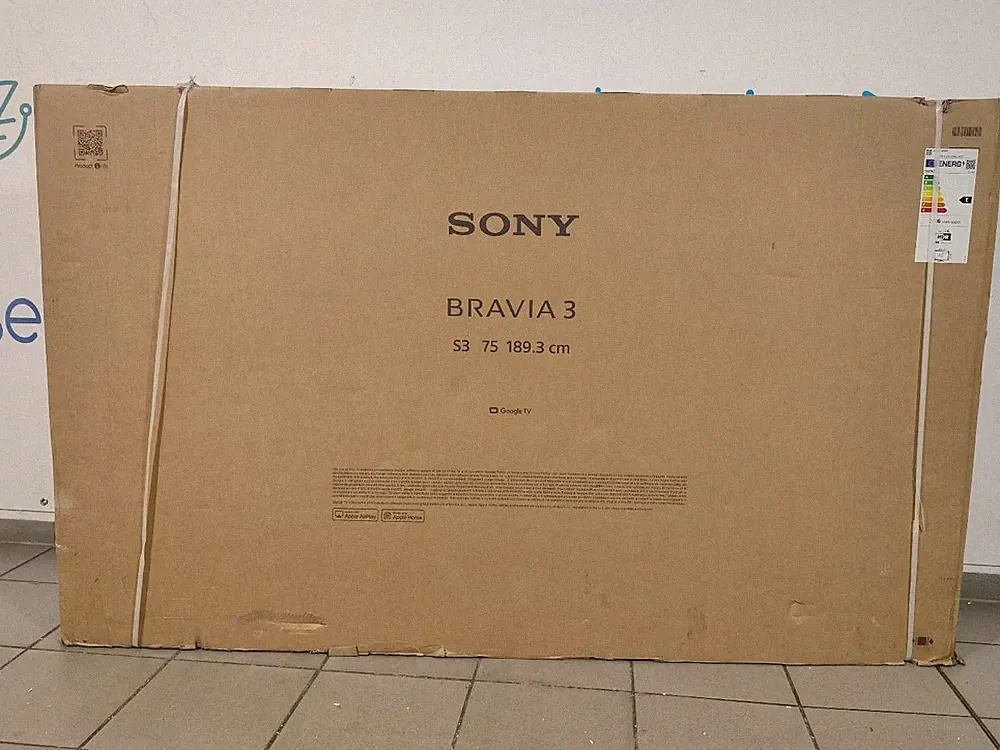 Sony BRAVIA 3 K75S39B, 4K-Fernseher, LED, HDR, 75 Zoll/189cm, Smart TV, Wlan