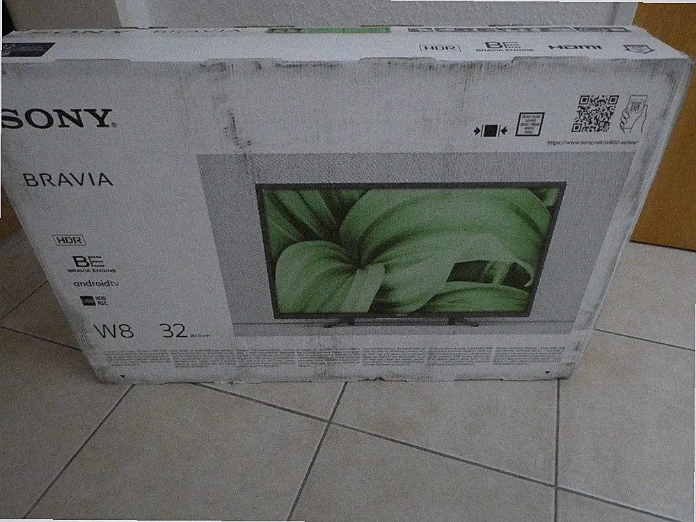 Sony KD-32W804, HD Smart TV, 32 Zoll mit Wi-Fi Schwarz,Android, Neu und OVP!!