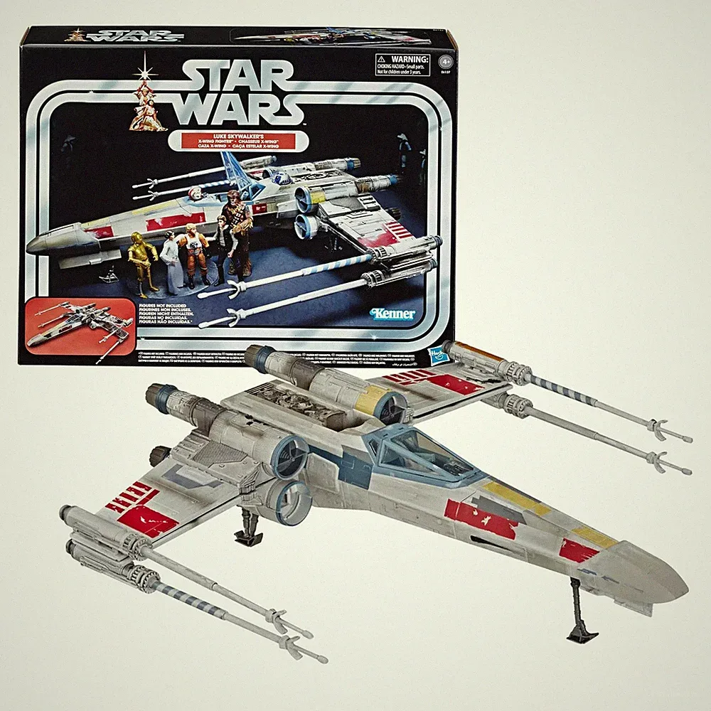 Star Wars Luke Skywalker Red 5 X-Wing 3,75-Zoll Action-Figur Fahrzeug E6137