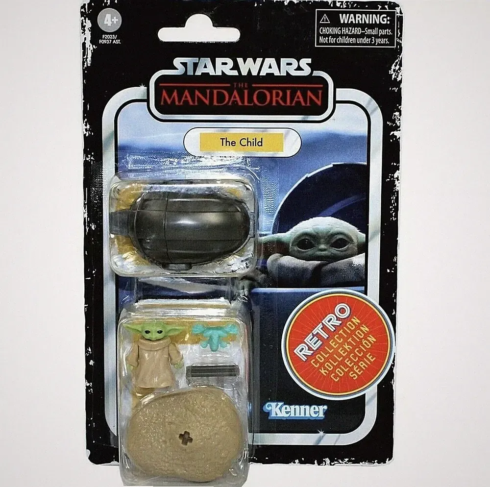 Star Wars Retro Collection The Mandalorian 3,75 Zoll Scale The Child Figur
