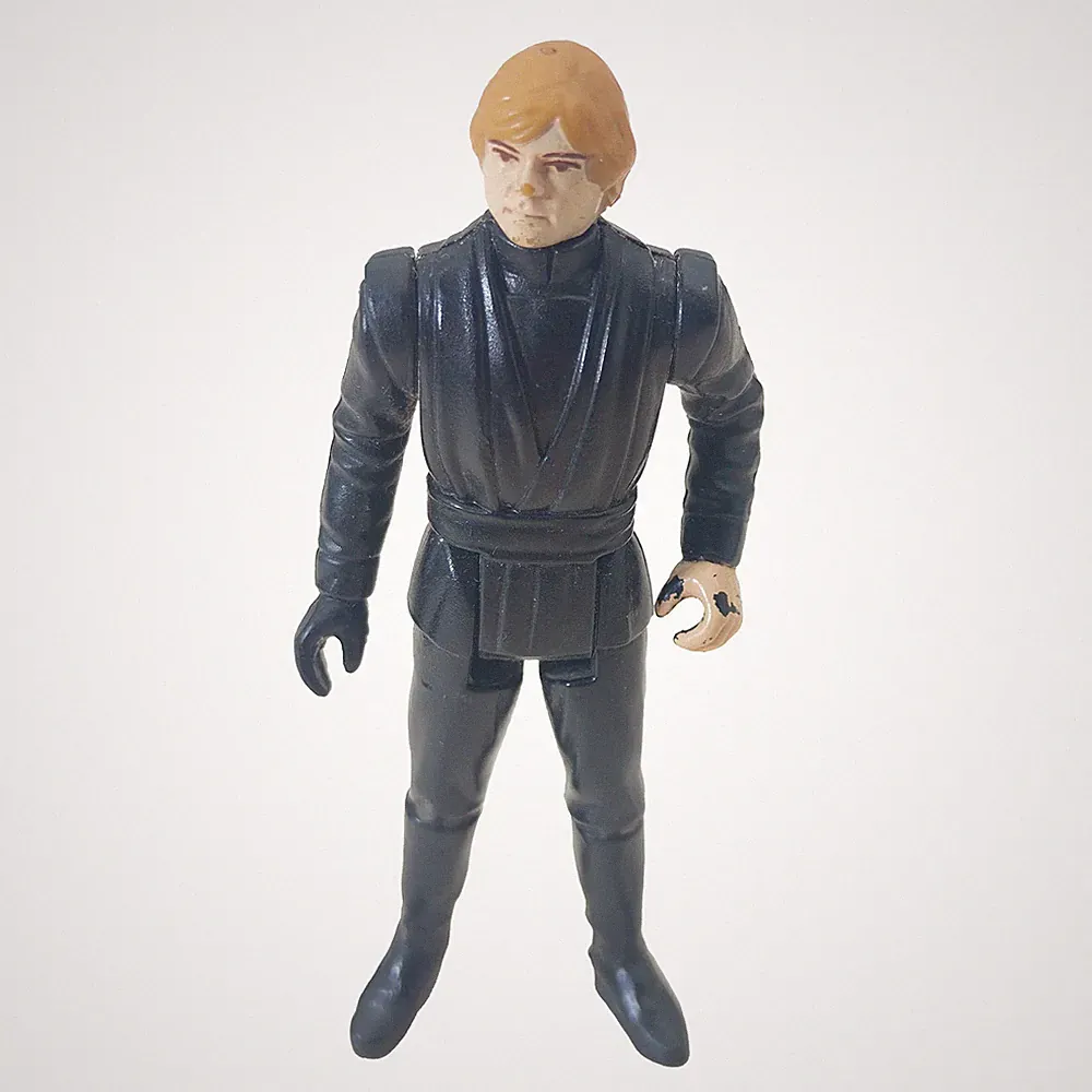 Star Wars ROTJ Luke Skywalker Jedi Ritter 3,75 Zoll Kenner 1983 lose