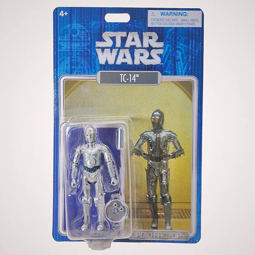 Star Wars TC-14 Protocol Droid Disney Droid Factory 3,75 Zoll Figur