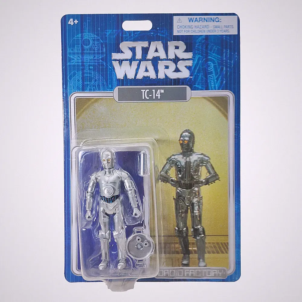 Star Wars TC-14 Protocol Droid Disney Droid Factory 3,75 Zoll Figur
