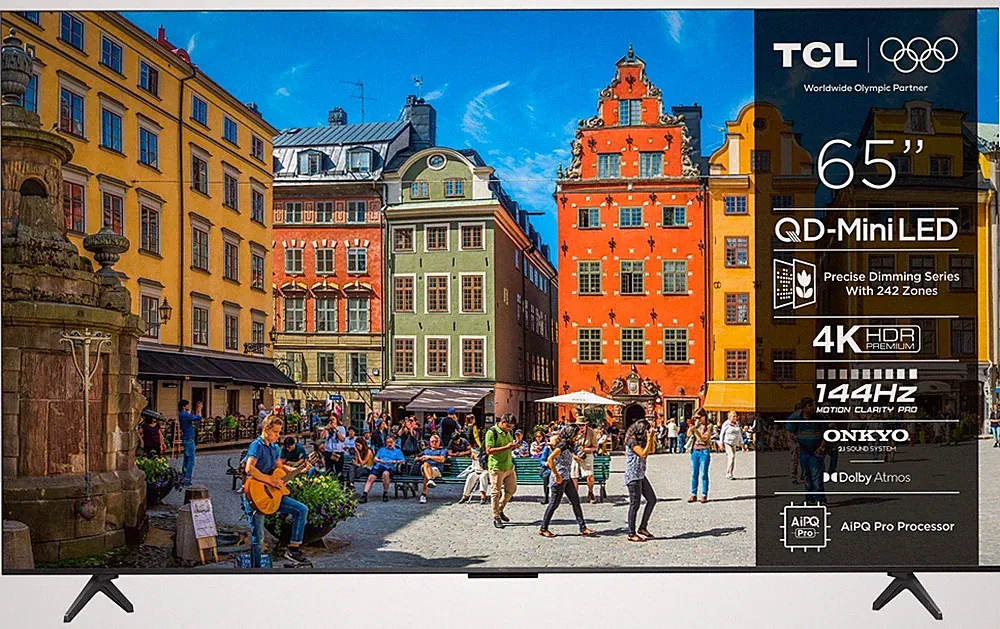 TCL 65MQLED75K MiniLed 165,1 cm (65 Zoll) Fernseher 4K Ultra HD VESA 300 x 300