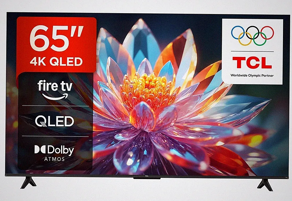 TCL 65T6C 65 Zoll QLED Fernseher 4K UHD Fire TV HDR10+ Dolby Vision Atmos