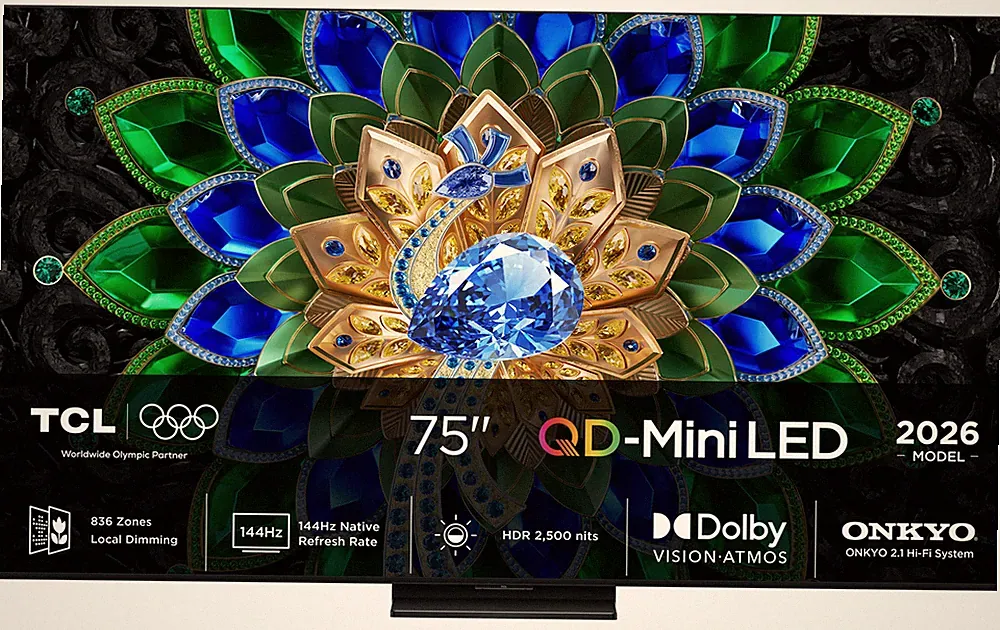 TCL 75A400U MiniLed 190,5 cm (75 Zoll) Fernseher 4K Ultra HD VESA 400 x 400 mm