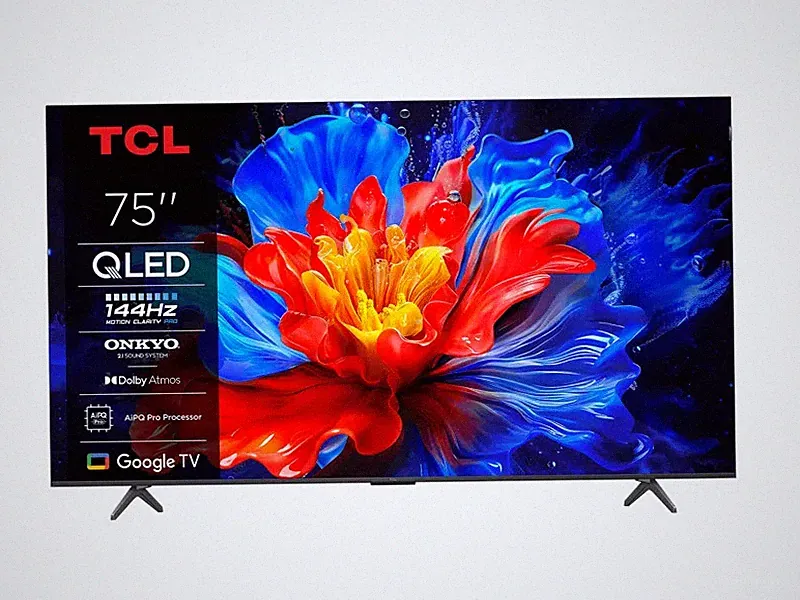 TCL 75P8K QLED TV (189 cm, 4K UHD, GoogleTV)
