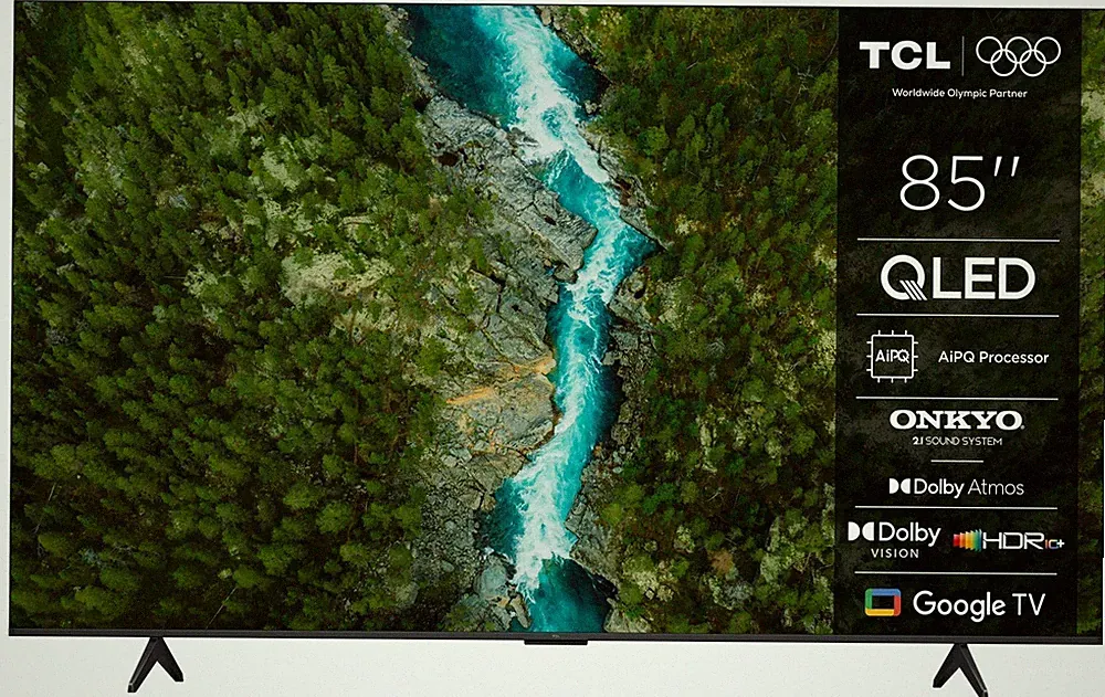 TCL 85QLED780K QLED 2,16 m (85 Zoll) Fernseher 4K Ultra HD VESA 600 x 400 mm