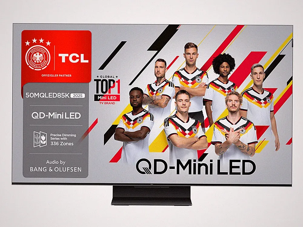 TCL Fernseher 50MQLED85K 50 Zoll 4K Ultra HD QLED Mini LED TV #38877254