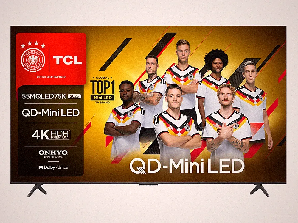 TCL Fernseher 55MQLED75K 55 Zoll 4K Ultra HD QLED Mini LED TV #31992607