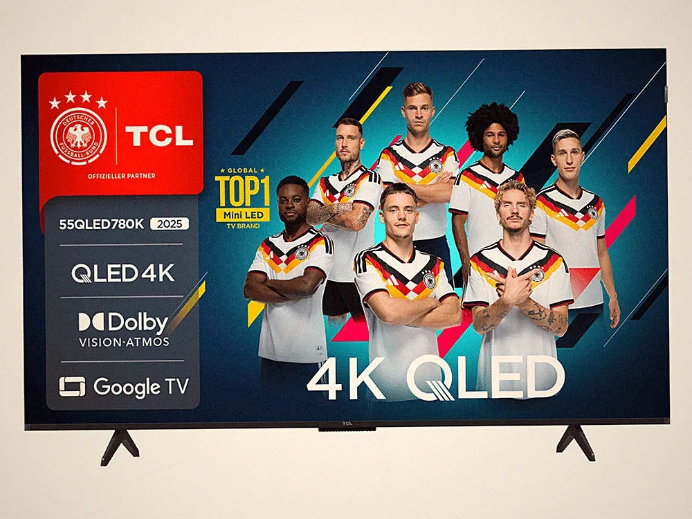 TCL Fernseher 55QLED780K 55 Zoll 4K Ultra HD #1907457