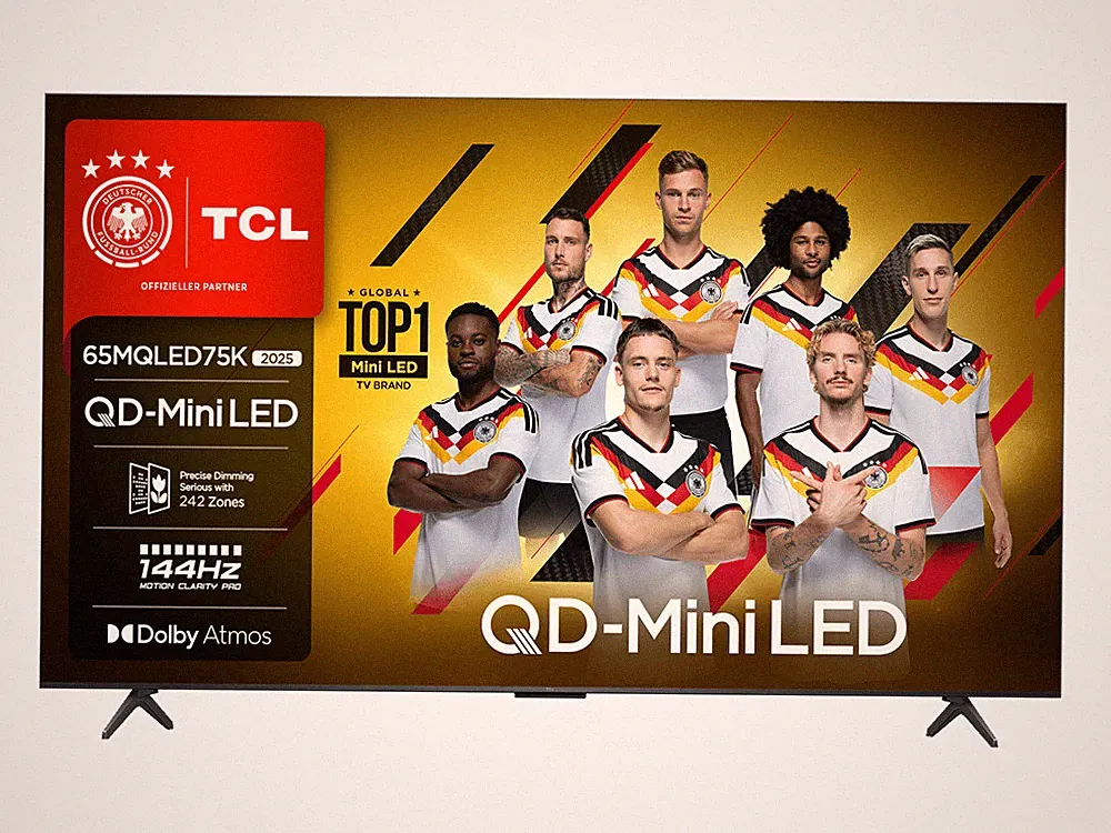 TCL Fernseher 65MQLED75K 65 Zoll 4K Ultra HD QLED Mini LED TV #31992607