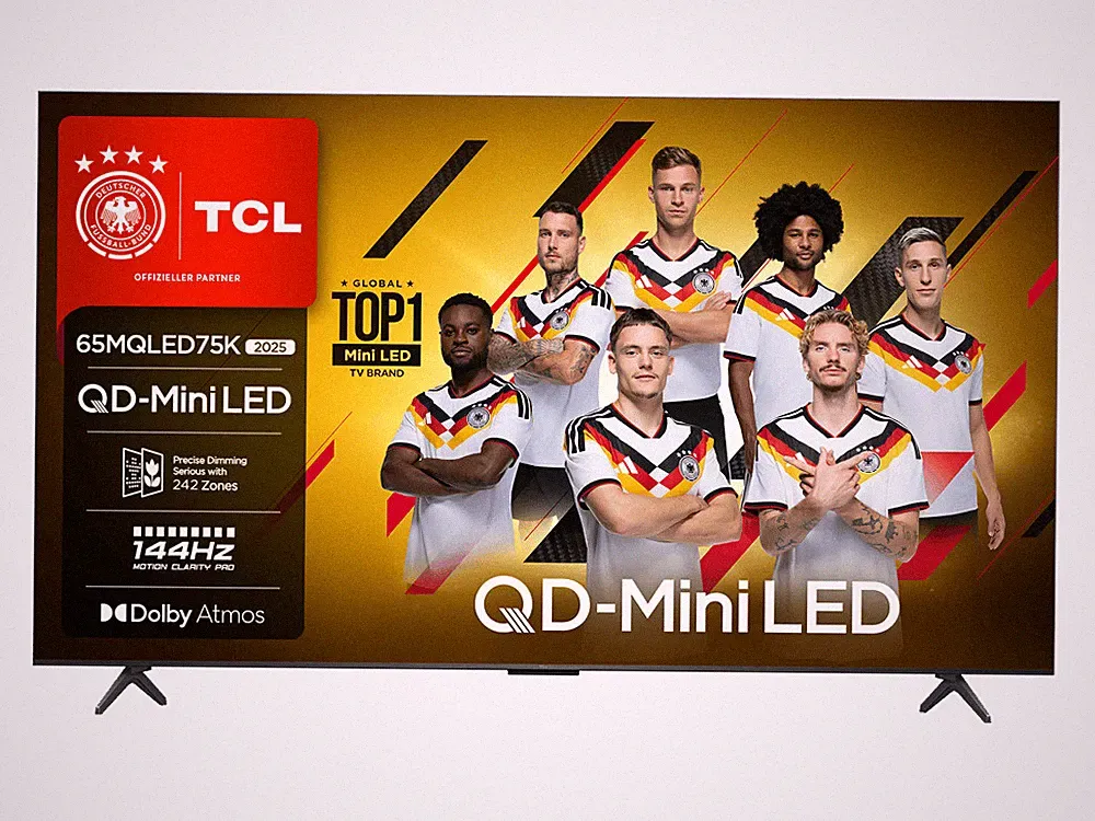 TCL Fernseher 65MQLED75K 65 Zoll 4K Ultra HD QLED Mini LED TV #31992607
