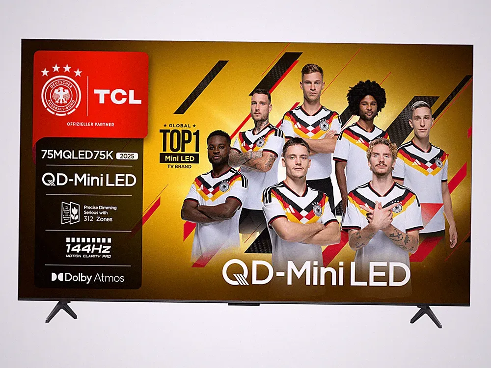 TCL Fernseher 75MQLED75K 75 Zoll 4K Ultra HD QLED Mini LED TV #38877256