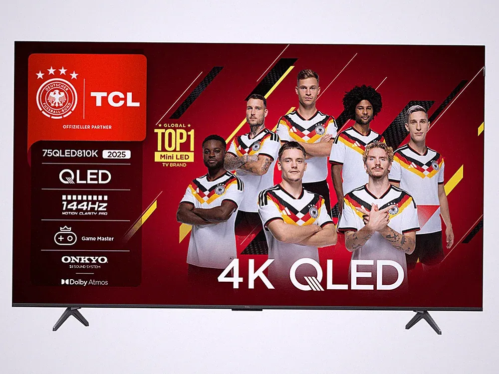 TCL Fernseher 75QLED810K 75 Zoll 4K Ultra HD QLED TV #14756051