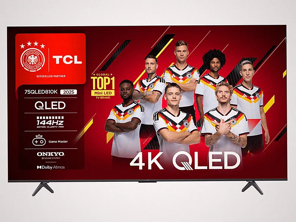 TCL Fernseher 75QLED810K 75 Zoll 4K Ultra HD QLED TV #32667526