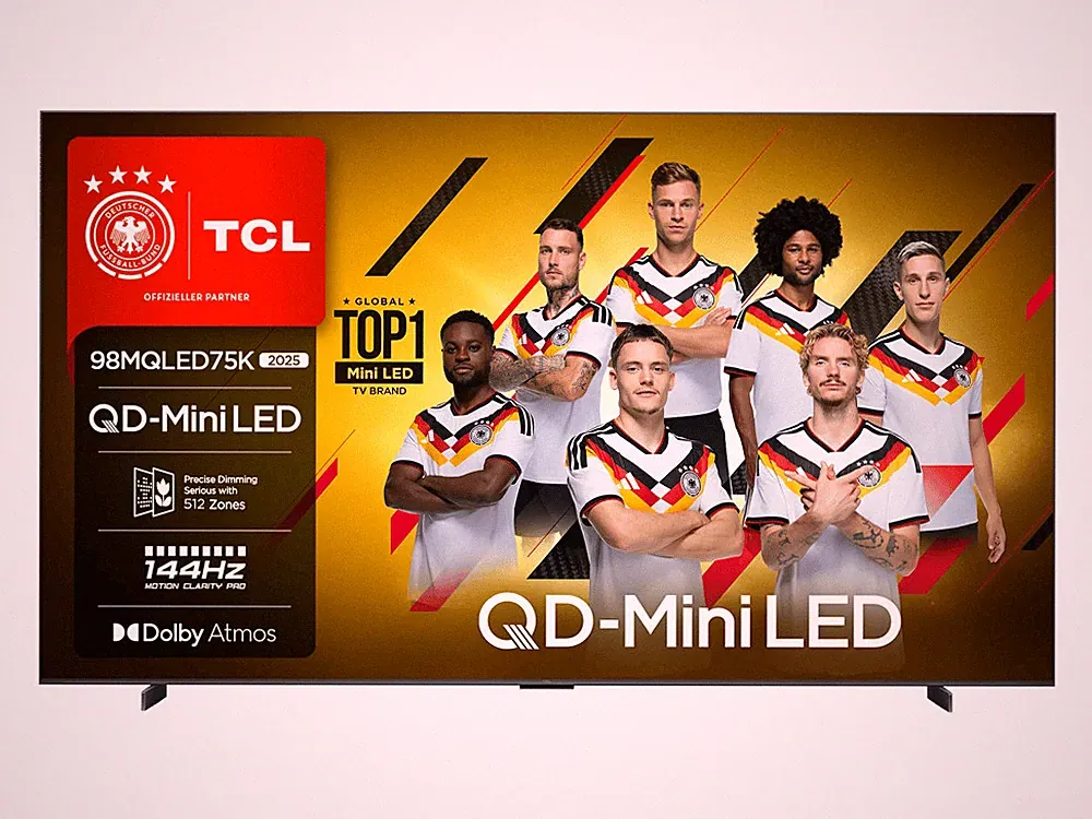 TCL Fernseher 98MQLED75K 98 Zoll 4K Ultra HD QLED Mini LED TV #1906960