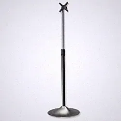 Techly TV Standfuß rund, LCD TV LED 13"-27" Stahl