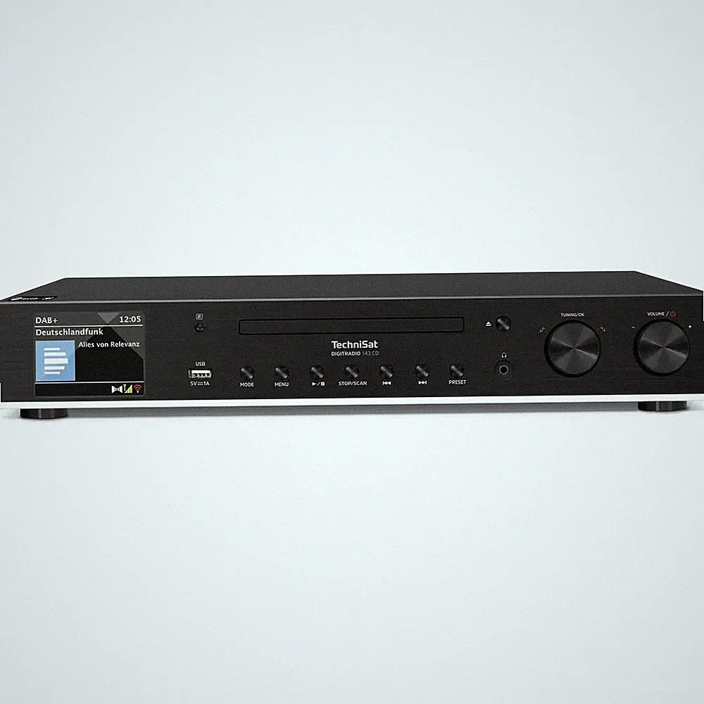 TechniSat DIGITRADIO 143 CD Radio-Adapter DAB, DAB+, Internet, UKW AUX