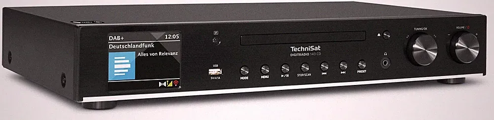 TechniSat DigitRadio 143 Home-Audio-Minisystem Schwarz Kompakt Radio