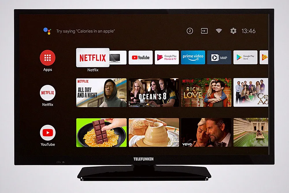 Telefunken XH24AN550MV Fernseher 24 Zoll Android Smart TV HD-Ready 12 Volt 2026