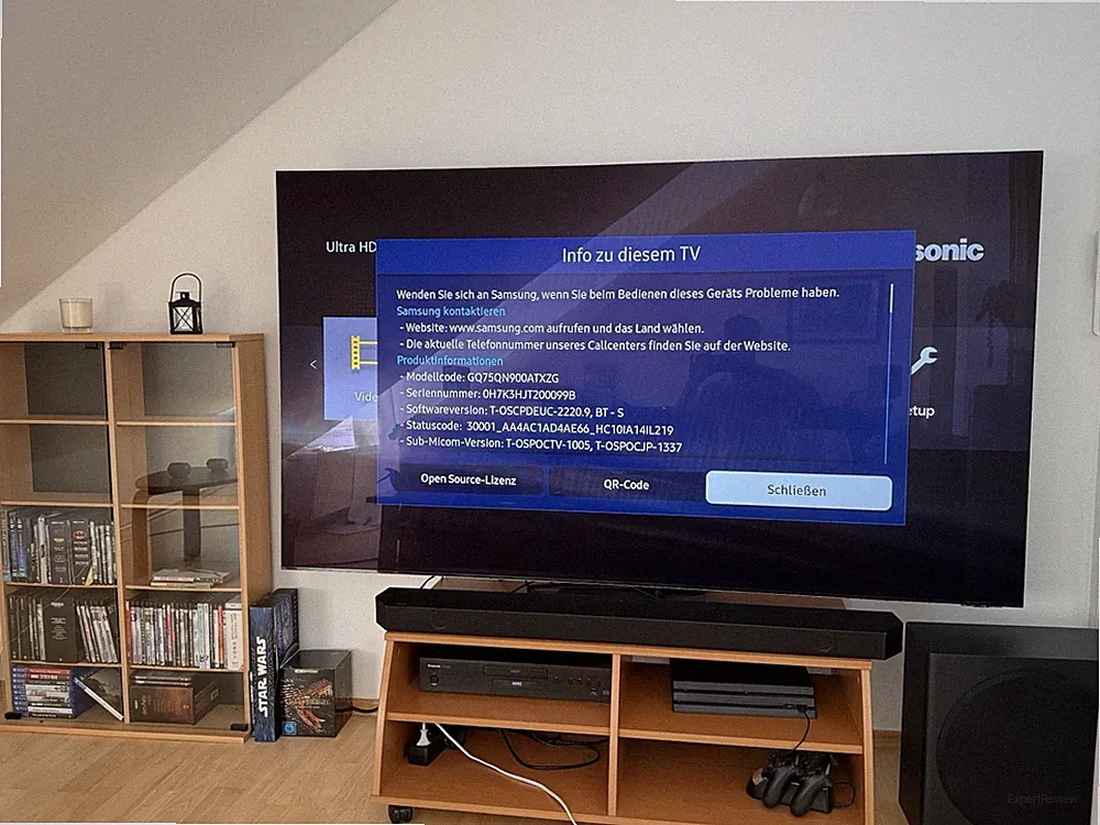 Top 8K Samsung TV In Top Zustand! Original Verpackt Und One Connect Box