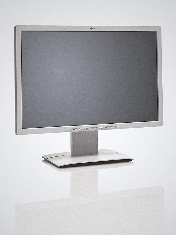 TOP ! Fujitsu B24W-7 24" (61cm) Monitor IPS 1920x1200 - DVI VGA USB - Kratzer
