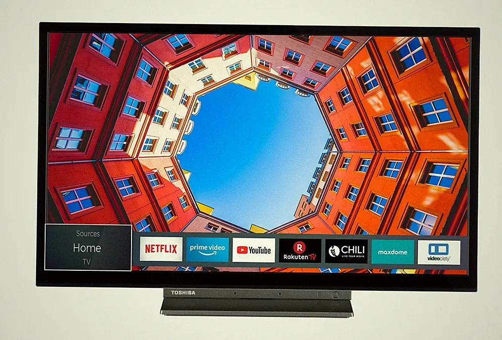 Toshiba 24WK3C63DA 24 Zoll Fernseher HD-Ready Smart TV Triple-Tuner Bluetooth