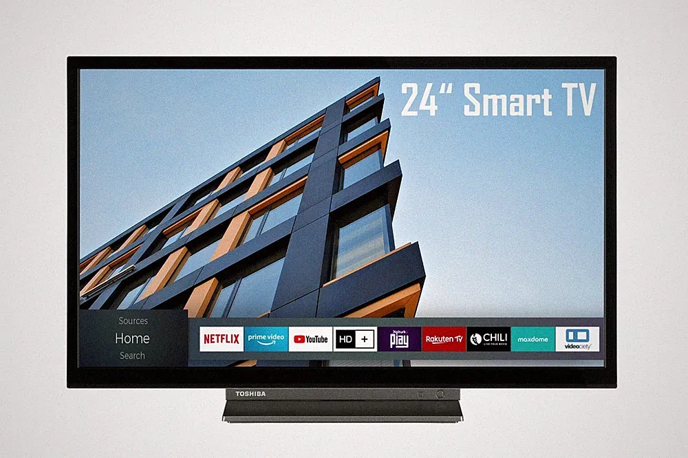 Toshiba 24WL3C63DAY 24 Zoll Fernseher HD TV Smart TV Triple-Tuner Bluetooth WLAN