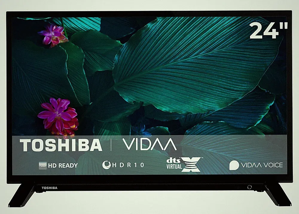 Toshiba 24WV2F63DAZ Fernseher 24 Zoll VIDAA Smart TV HD TV HDR Triple-Tuner 2026