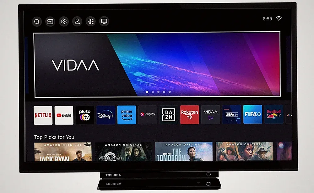 Toshiba 24WV3463DAZ 24 Zoll Fernseher VIDAA Smart TV HD-ready HDR10 Triple-Tuner