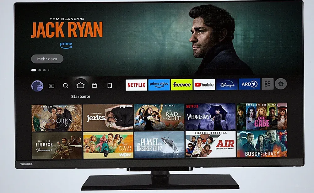 Toshiba 32 Zoll Fire TV Fernseher Full HD Smart TV HDR Triple-Tuner 32LF3F63DAZ