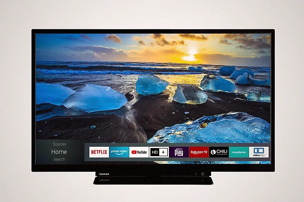 Toshiba 32L3163DAS 32 Zoll Fernseher Full HD Smart TV Triple-Tuner gebraucht