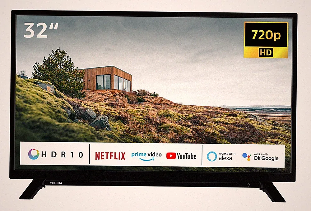Toshiba 32W2263DG 32 Zoll Fernseher Smart TV HD ready Triple-Tuner HDR gebraucht