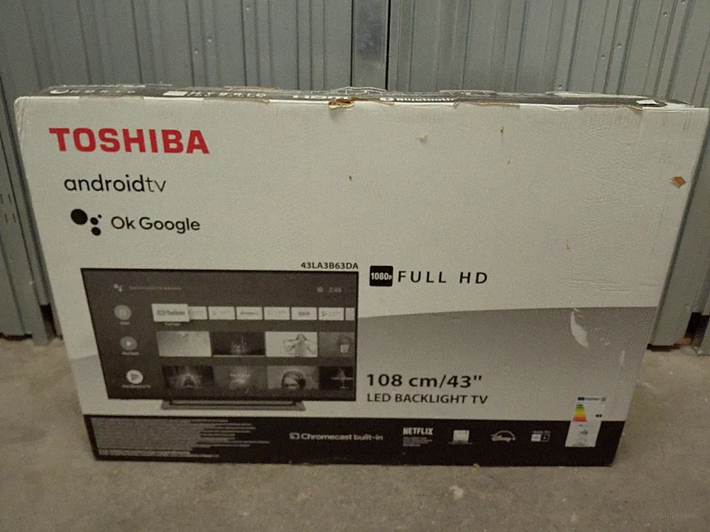 Toshiba 43LA3B63DA 43 Zoll Full HD LED-Fernseher - Schwarz