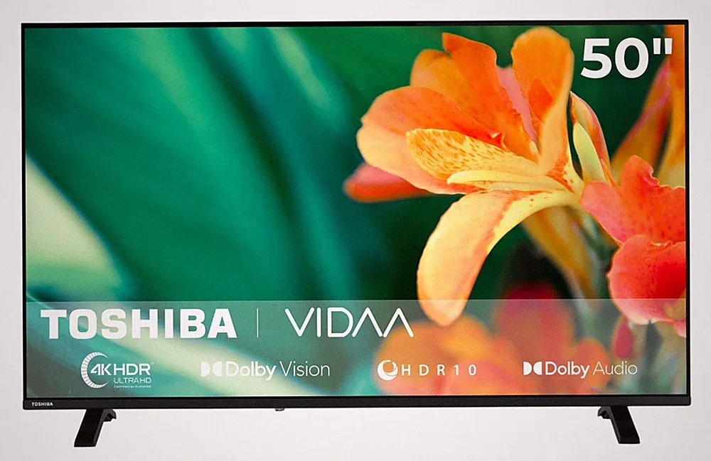 Toshiba 50UV1563DDW Fernseher 50 Zoll Smart TV VIDAA 4K HDR TV Triple-Tuner 2026