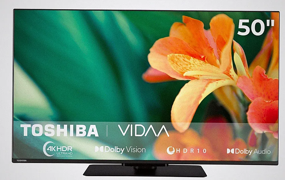 Toshiba 50UV3463DA Fernseher 50 Zoll Smart TV VIDAA 4K TV HDR Dolby Vision 2026
