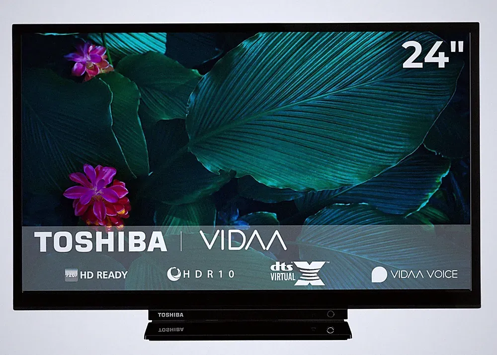 Toshiba Fernseher 24 Zoll Smart TV VIDAA HD ready HDR TV Triple-Tuner gebraucht