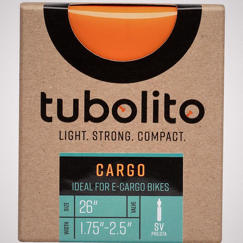 Tubolito Lastenrad Schlauch Tubo Cargo 26 Zoll SV Fahrrad Pannensicher Robust