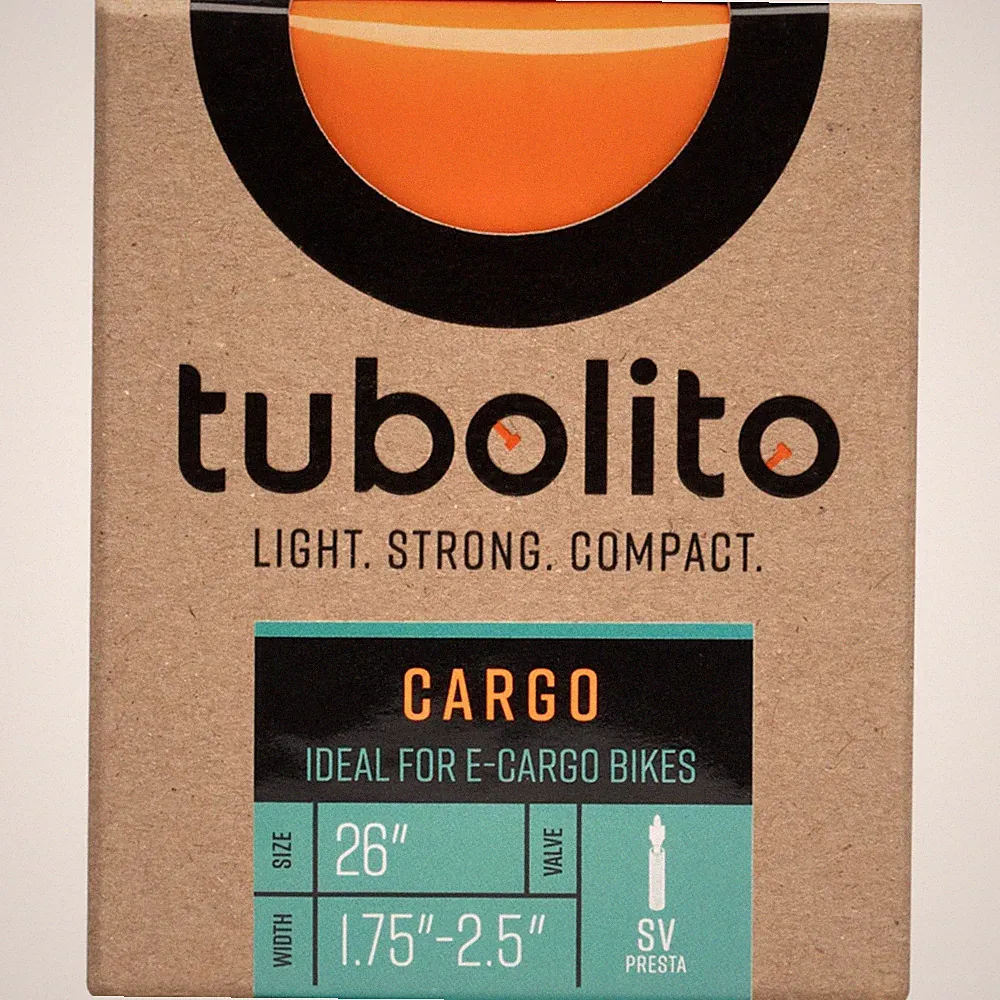 Tubolito Lastenrad Schlauch Tubo Cargo 26 Zoll SV Fahrrad Pannensicher Robust